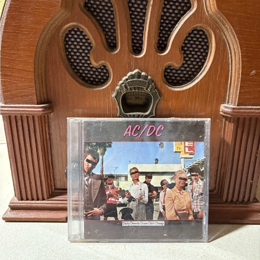 AC/DC 'Dirty Deeds Done Dirt Cheap' CD